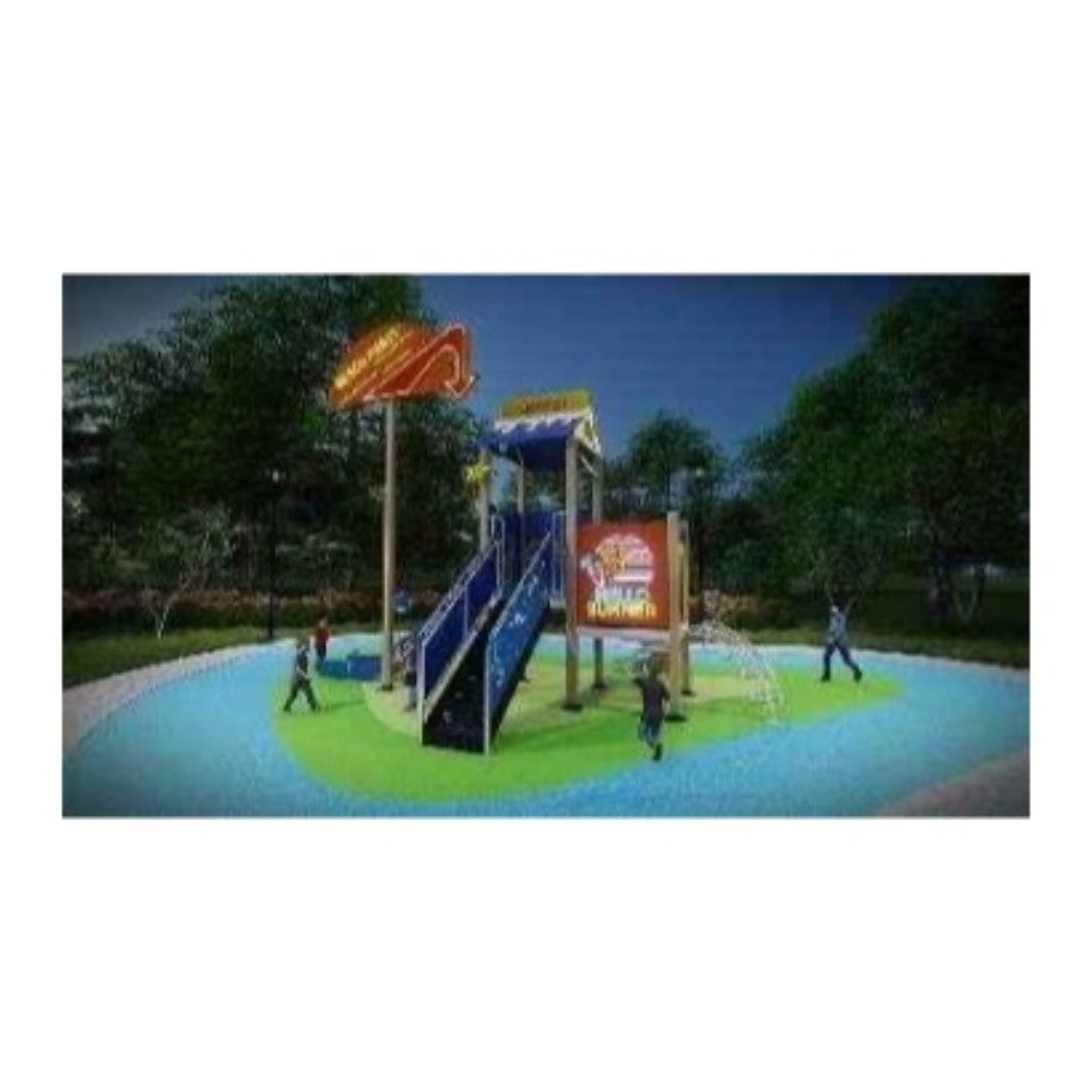 Parque Infantil Temático con Piso de Caucho