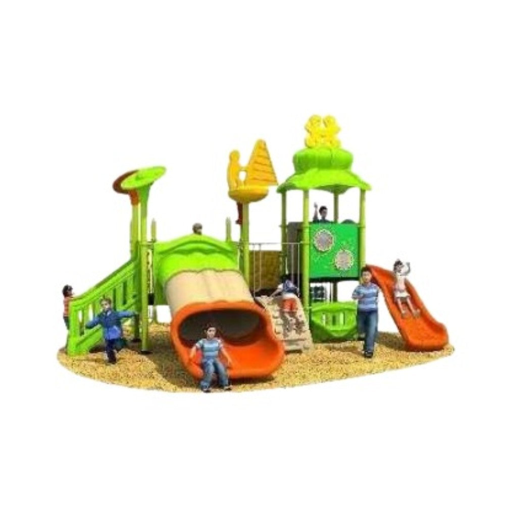 Juego Modular Verde con Túnel