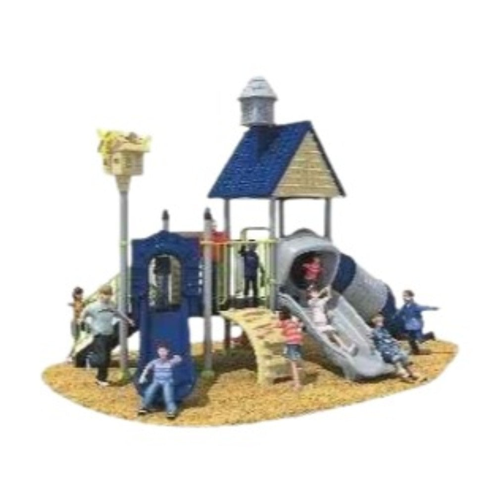 JUEGO MODULAR CASITA AZUL Grande