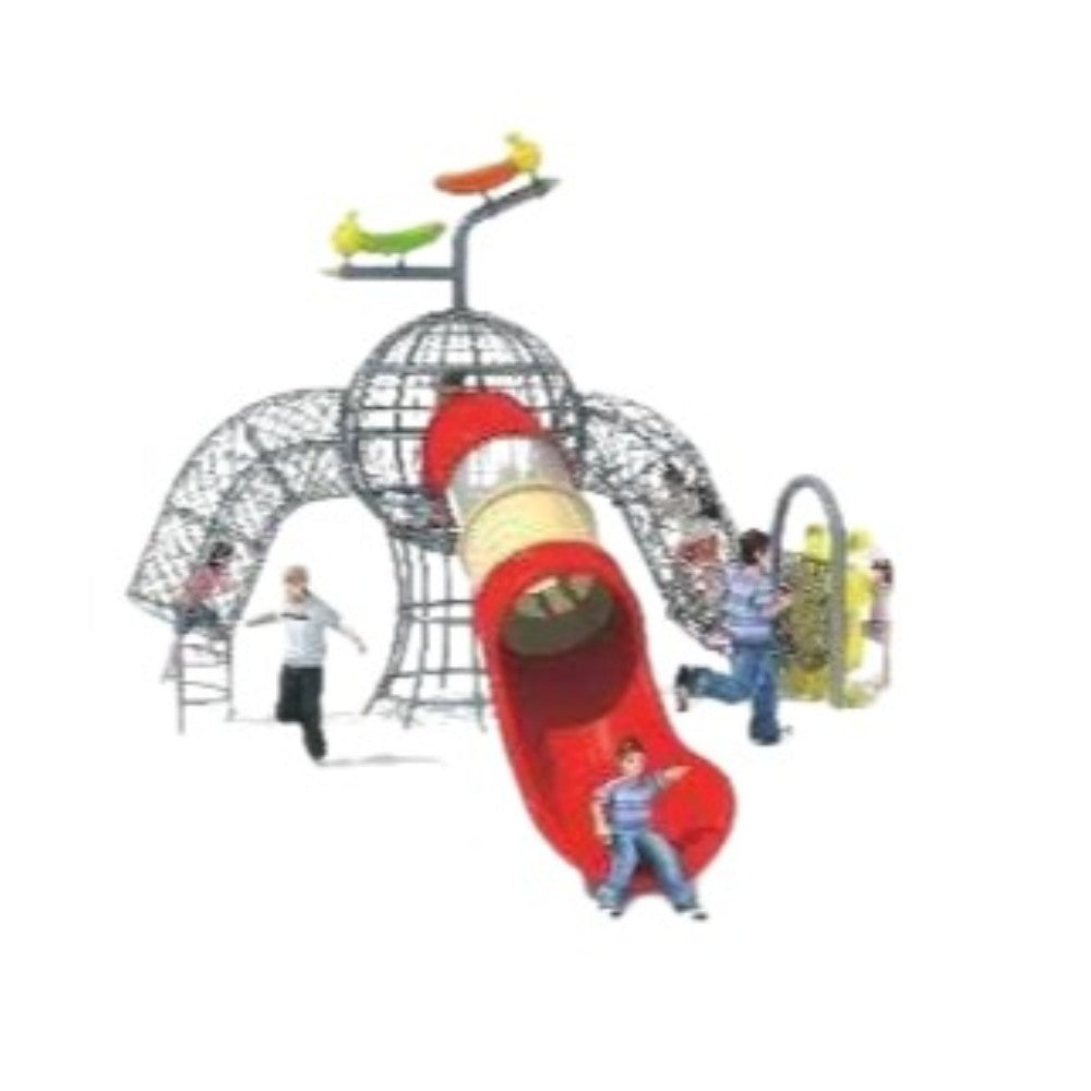 Juego de Red Cúpula con Tobogán