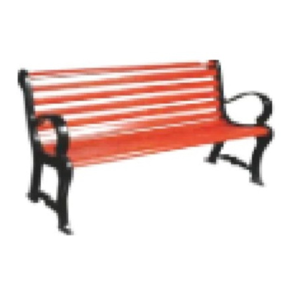 BANCA DE PARQUE Roja
