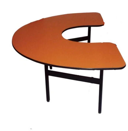 MESA INFANTIL MEDIA LUNA 1.80X60