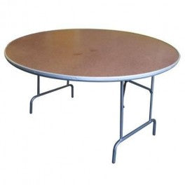TABLÓN PLEGABLE PARA EVENTOS Redondo 90 x 90 cm Fibra de vidrio